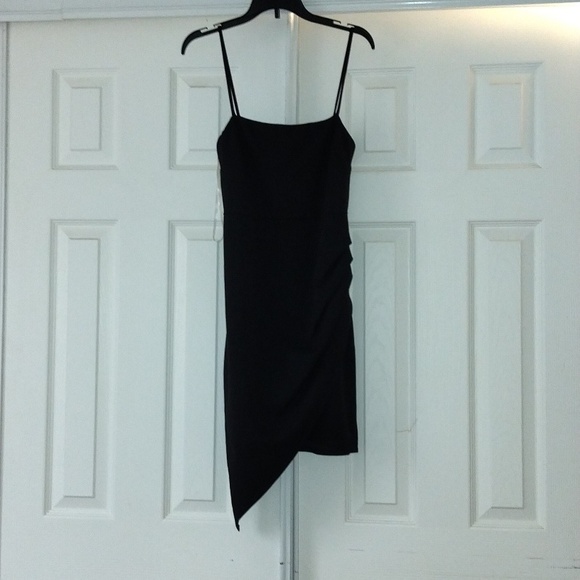 jewelry to wear with navy blue dress Chic Girl Short Sleeve Bodycon Slit Mini Dress main image 0